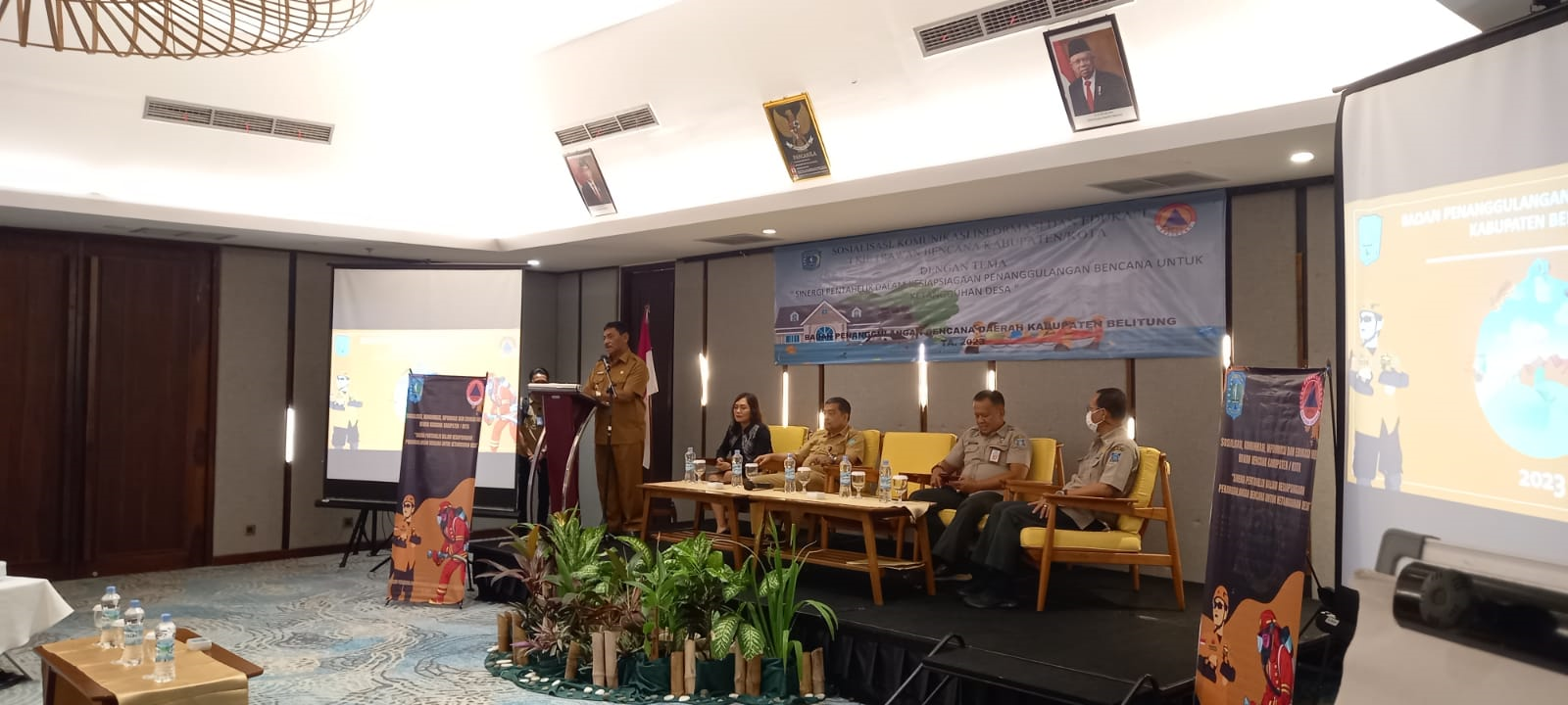 Kegiatan Sosialisasi, Komunikasi, Informasi dan Edukasi (KIE) Penanggulangan Bencana tahun 2023