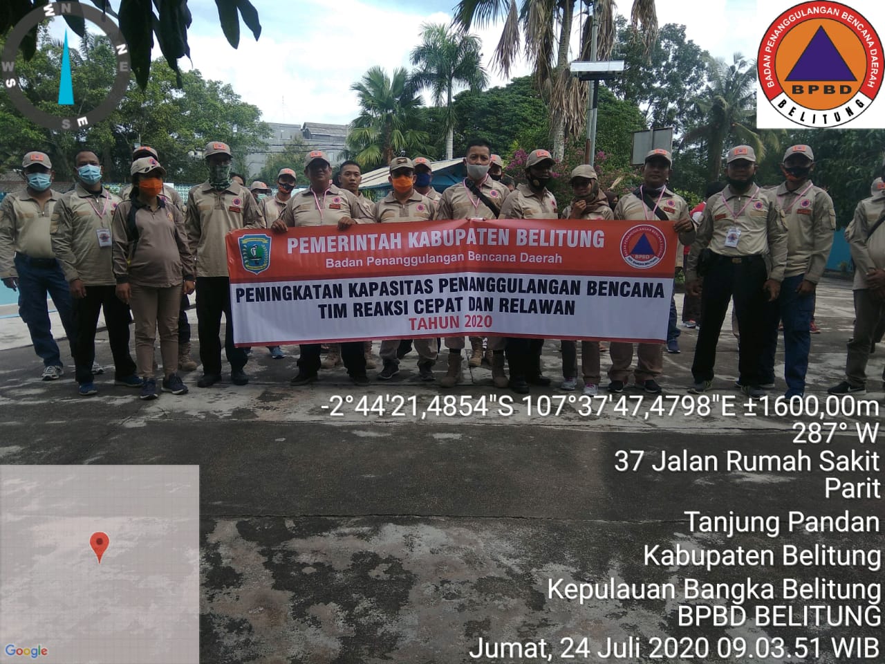 BPBD KAB. BELITUNG MELAKUKAN PELATIHAN DAN PENYEGARAN KETERAMPILAN SELAM