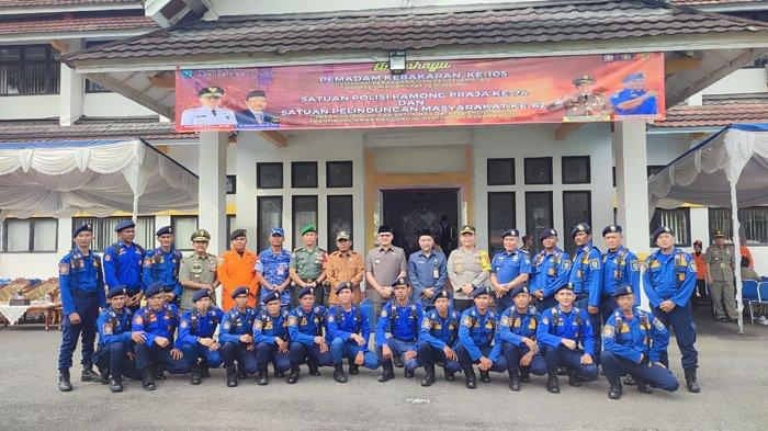 HUT Damkar ke 105, Satpol.PP ke 74 dan Satlinmas ke 62 Kabupaten Belitung