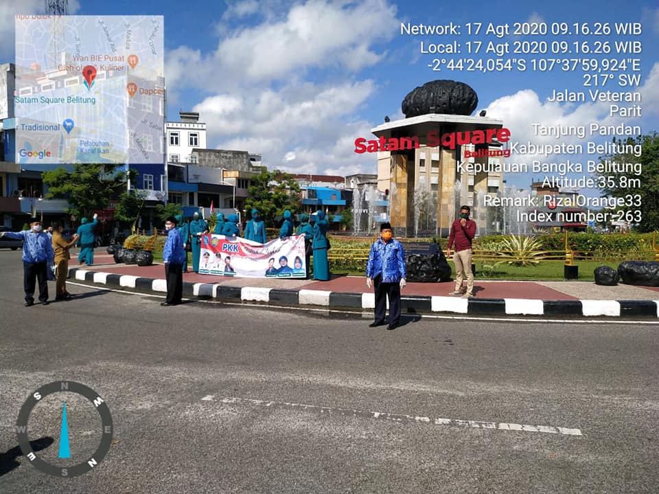 Giat Harian Operasi Yustisi Protokol Kesehatan 17 Agustus 2020