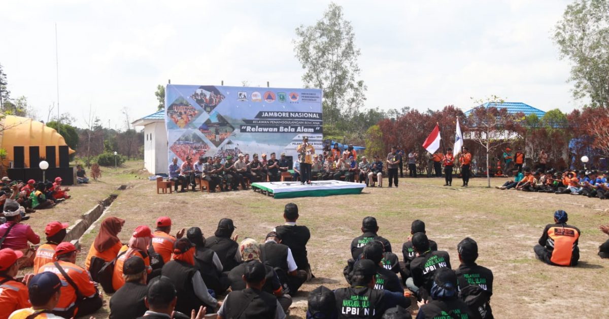 Belitung Jadi Tuan Rumah Jambore Nasional Relawan Penanggulangan Bencana